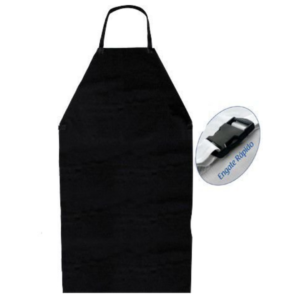 Avental Impermeável de PVC Preto 120x070 EGS CA 44652