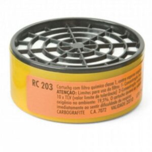 Filtro Químico RC 203 VO/GA Carbografite para Mascara CG 306