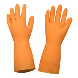 Luva de Látex Sanro Plus Laranja CA 6110