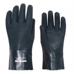 Luva de PVC forrada 26 cm palma áspera CA 37127 Volk