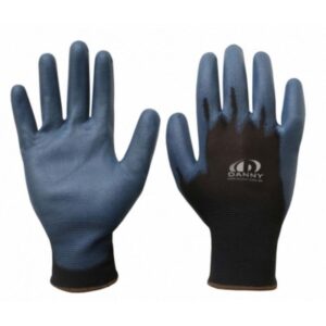 Luva Flextactil Preta com Banho PU DA-12100 Danny CA 29014