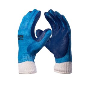 Luva Gladiador Azul Palma Vulcanizada DA-36105 Danny CA 8082