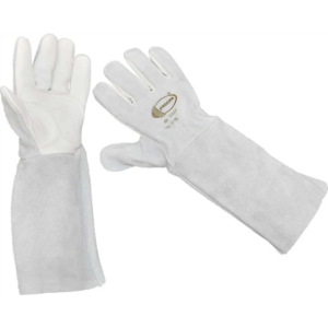 Luva Mista Raspa e Vaqueta modelo Petroleira punho 20cm CA 36844 Procipa