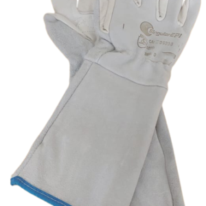 Luva Mista Raspa e Vaqueta modelo Petroleira punho 20cm CA 36998 Singular EPI