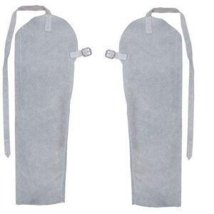 Mangote de Proteção em Raspa com Fivela para ajuste CA 11710