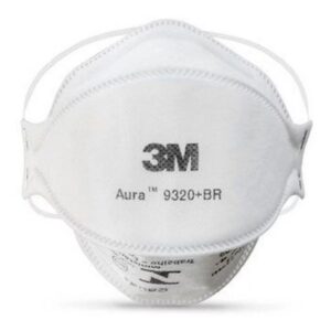 Respirador Descartável 3M Aura 9320+BR - Branco CA 30592