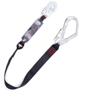 Talabarte Simples "I" em Fita com Absorvedor de Energia gancho 55mm