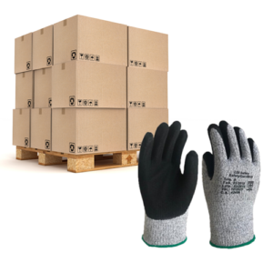 Luva Anti-Corte com Banho PU 9020 Cut CA 43088 LDI SAFETY com 12 pares