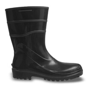 Bota de PVC Cano Médio Preta Acqua Flex CA 37456 Bracol