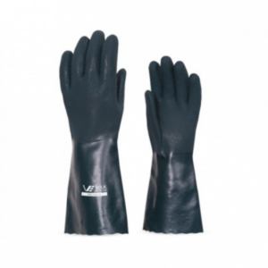 Luva de PVC forrada 36 cm palma áspera CA 37127 Volk