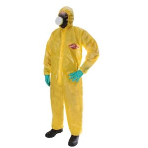 Macacão de Segurança Amarelo New Prot Chemical 130 CA 38557