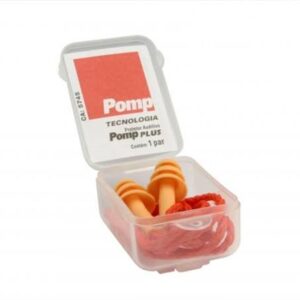 Protetor Auricular Plug de Silicone Pomp Plus 18dB - 3M CA 5745
