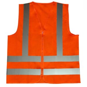 Colete refletivo de Alta Visibilidade Fluorescente Volk Laranja