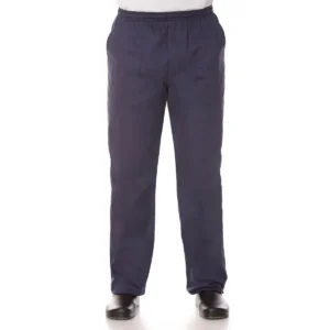 Calça Brim Pesado Azul Marinho Uniforme Profissional Singular Vest